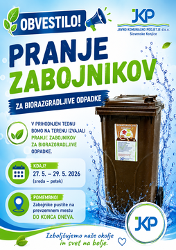 Pranje zabojnikov